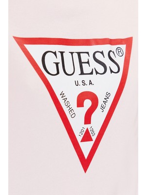 Guess Cn Original Pamuklu Regular Fit Bisiklet Yaka Sweat W2YQ16KBA11 Bayan Sweat W2YQ16 KBA11 A60W