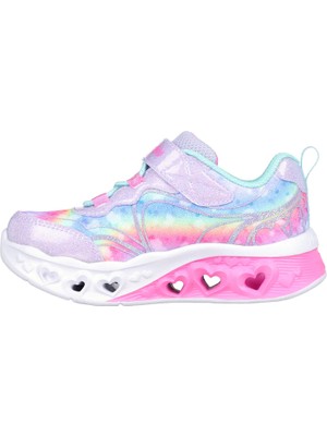 Skechers Flutter Heart Lights - Groovy Swirl Işıklı Kız Bebek Spor Ayakkabı