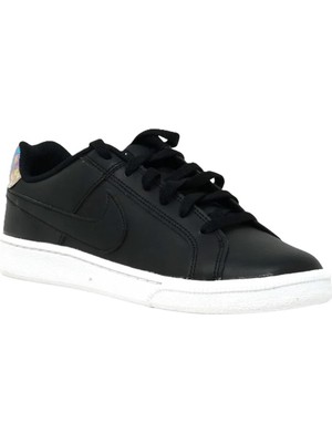 Nike Court Royale Leather Sneaker Hakiki Deri Ayakkabı Siyah