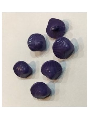 öztürk Deniz Kabuğu Bebe Düğmesi. 1.4cm. 6'lı Paket.