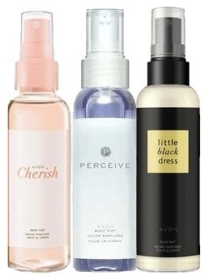 Avon Belinay Cherish , Perceive , Little Black Dress 100ML Kadın Vücut Spreyi