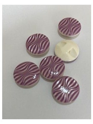 öztürk Sedef Kaplı Bebe Düğme. 1.5cm 6'lı Paket.