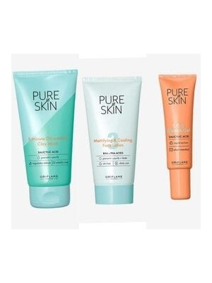 Oriflame Pure Skin Sivilce Seti
