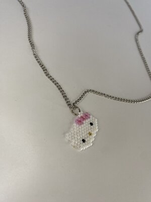 Pink Hello Kitty Miyuki Zincir Kolye