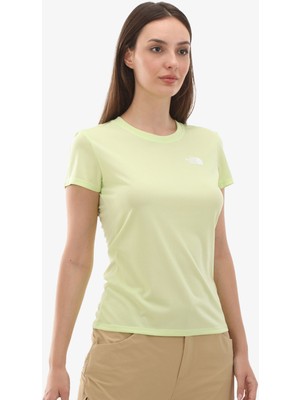 The North Face Reaxion Amp Crew Kadın Yeşil T-Shirt NF00CE0TO0J1