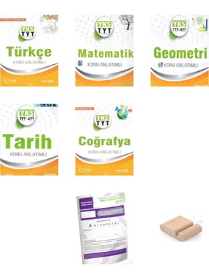 Palme Yayıncılık TYT Eşit Ağırlık Konu Anlatım Seti Türkçe – Matematik – Geometri – Tarih – Coğrafya - TYT Deneme - Telefon Standı