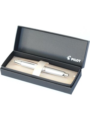 Pilot Capless Rhodium Trim Silver (Gümüş) Dolma Kalem F Uç