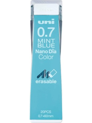 Uni Nano Dia  0.7 mm Kalem Ucu - Mint Blue