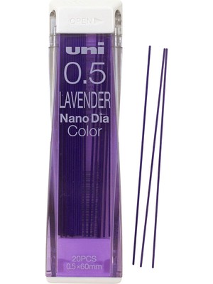 Uni Nano Dia  0.5 mm Kalem Ucu - Lavender