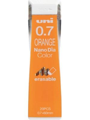 Uni Nano Dia  0.7 mm Kalem Ucu - Orange