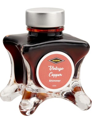 Diamine Inkvent Red Shimmer Vintage Copper Mürekkep 2022