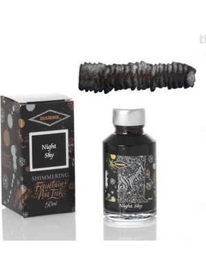 Diamine Ink Shimmering Mürekkep Night Sky