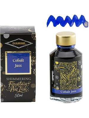 Diamine Ink Shimmering Mürekkep Cobalt Jazz 2018
