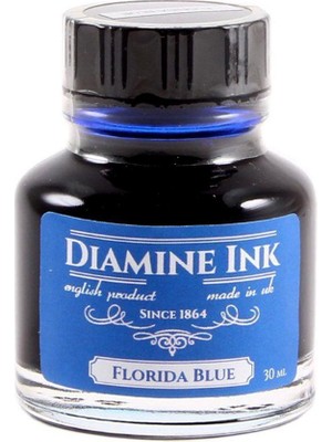 Diamine Dolmakalem Mürekkebi Florida Blue