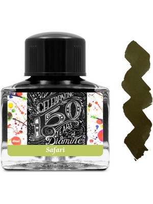 Diamine 150TH Anniversary Collection Şişe Mürekkep 40ML Safari