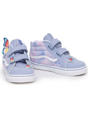 Vans Sk8-Mid Reissue V Butterfly Bebek Günlük Ayakkabı VN000D0QPRP1 Mor