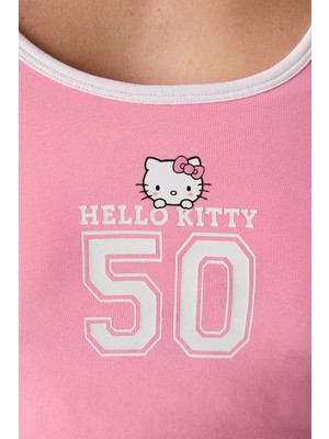 Penti Halter Removable Pembe Atlet - Sanrio Koleksiyonu