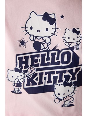 Penti Sanrio Pembe Şortlu Pijama Takımı