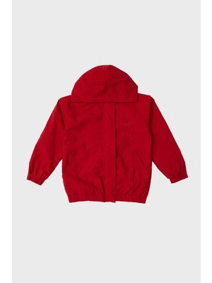 Beverly Hills Polo Club  Erkek Çocuk Kırmızı Yağmurluk