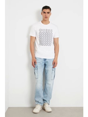 Guess Ss Cn Guess G Chaın T-Shirt