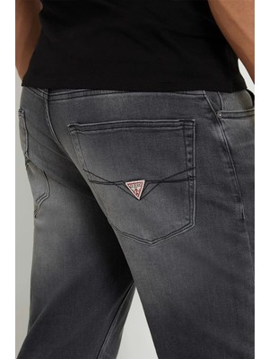 Guess Erkek Angels Slim Jean Gri Pantolon