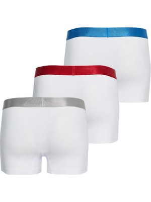 BLACKSPADE 9470 ERKEK MODERN BASİC 3 LÜ BEYAZ-304 BOXER