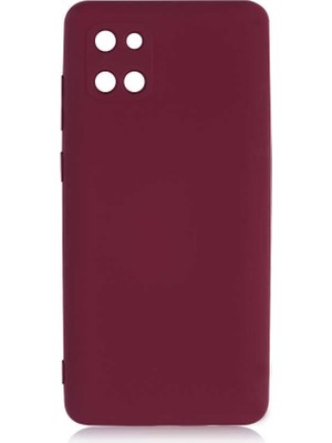 Adige Samsung Galaxy Note 10 Lite Kılıf Lansman Içi Kadife Silikon