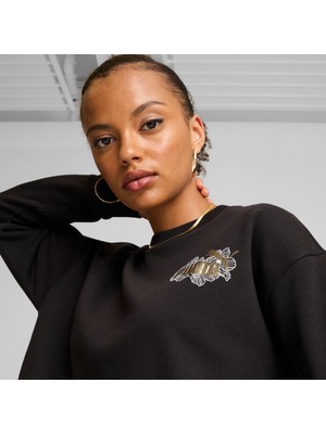 Puma Class Act Kadın Sweatshirt 68249701-SIYAH Siyah - M