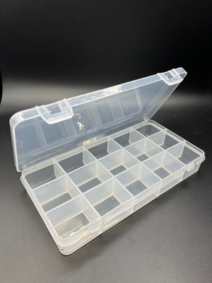 Ertürk Metal Aksesuar 15 Gözlü Organizer Takı Boncuk Kutusu