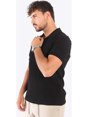 Mckanzie 2645 Waffle Polo Yaka T-Shirt