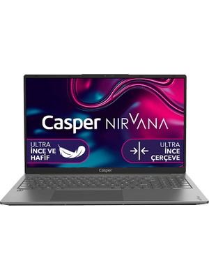 Casper X600.1215-8P00T-G-F/ Core I3 1215U/ 8 GB Ram/ 250 GB Ssd/ 15.6"/ W11 Laptop Metalik Gri