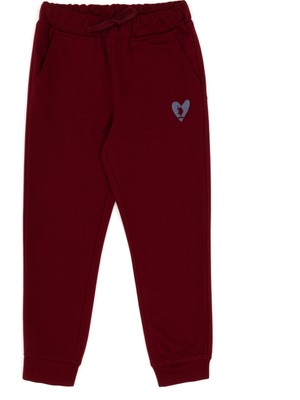 U.S. Polo Assn. Kız Çocuk Bordo Eşofman Altı 50296289-VR014