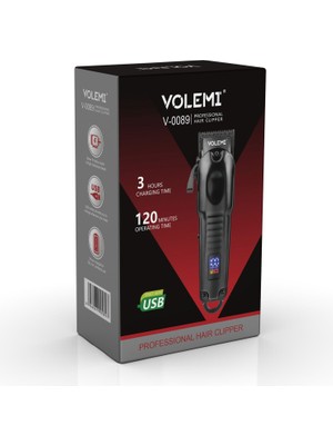 Volemi V-0089 Profesyonel Tıraş Makinesi