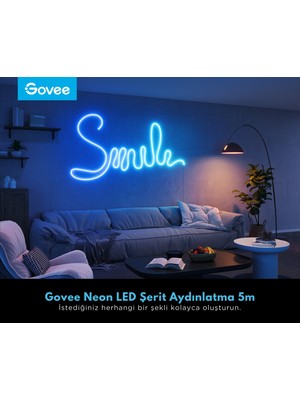 Govee Neon LED Şerit 2.nesil (5m)-Beyaz H61D5301