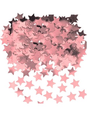 Kidspartim Şeffaf Balon Içi Konfeti Rose Gold Yıldız