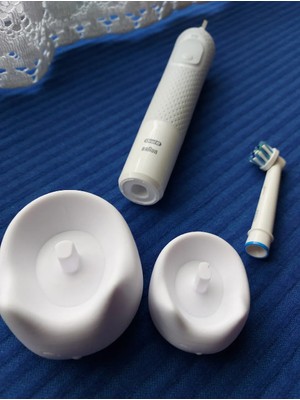 Cypnova Oral B Kedi Şeklinde Diş Fırçalık 2 Parça