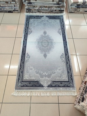 Armones Home 80 x 150 cm Makinada Yıkanabilir Dijatal Baskı Kaymaz Dot Taban 3,5mm Süngerli Halı