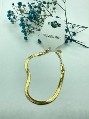 Chen Jewelry-Accessories Italyan Zincir Çelik Bileklik