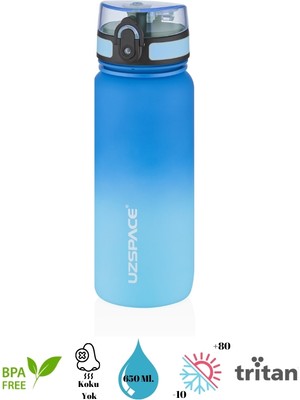 Uzspace Colorful Trıtan Matara New Design- 650 Ml.