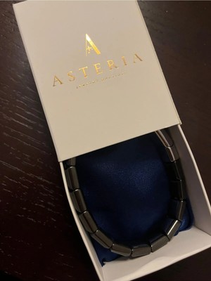 Asteria Jewelry Modern Metalik Görünümlü Çelik Erkek Bileklik