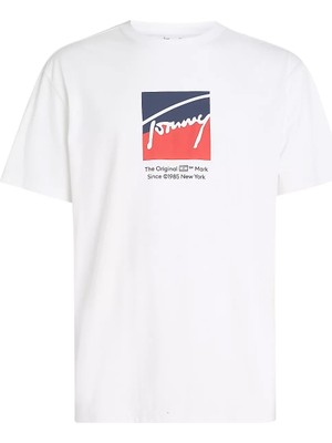 Tommy Hilfiger Erkek Tjm Reg Rwb Dna Tee T-Shirt