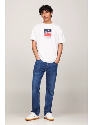 Tommy Hilfiger Erkek Tjm Reg Rwb Dna Tee T-Shirt