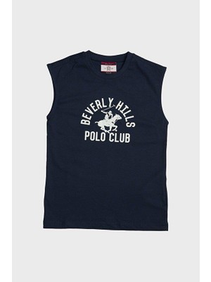 Beverly Hills Polo Club Erkek Çocuk Çizgili Atlet 23SS2BHB510