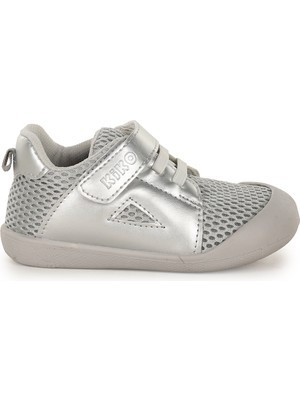 Kiko Kids Puppies Cırtlı Erkek Bebek Ilk Adım Panduf Ayakkabı Gri