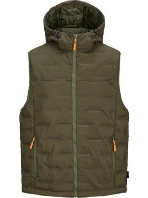 Jack & Jones Jcosonic Haki Renk Erkek Yelek, Hafif Yapısı İle Modern Stil ve Konfor Sağlıyor