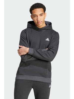 adidas Erkek Mel Kapüşonlu Sweat