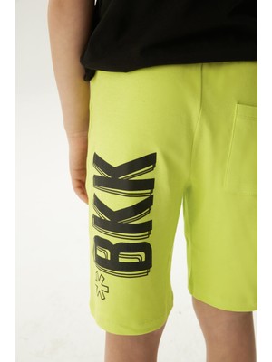 Bikkembergs Bg Store Erkek Çocuk Sarı Şort