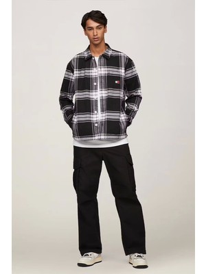 Tommy Hilfiger Tjm Bold Check Overshırt Ext