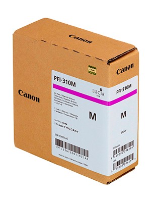 Canon Plotter Sarf® Canon PFI-310 M (Magenta) Kırmızı Plotter Orijinal Mürekkep Kartuş 330 Ml. (2361C001)