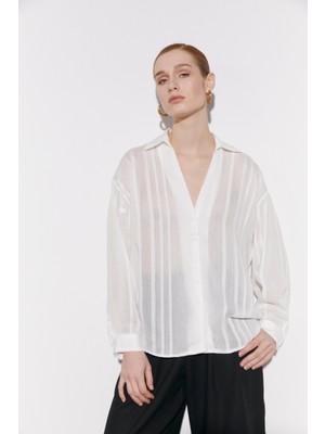 Fast Perry Transparan Gömlek